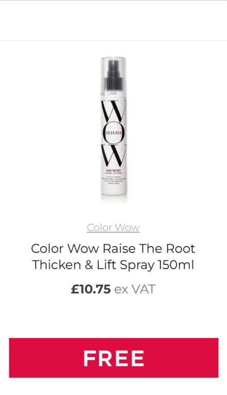 Color Wow Raise the Root Spray 150ml